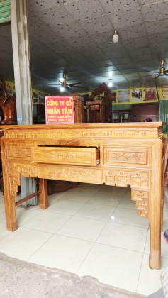 Bàn thờ cẩm vàng 1m75 cao cấp